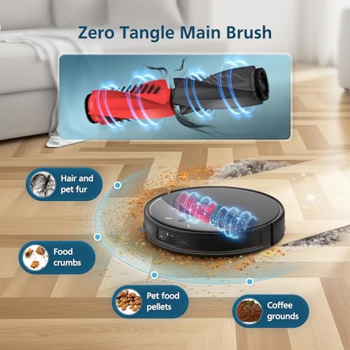 Saros 10R Accessories for Roborock Saros 10R / Saros 20 / Qrevo CurvX Robot Vacuum, Replacement Parts with 4 Dust Bags, 4 Mop Pads, 4 HEPA Filters, 6 Side Brushes, Dual Main Brush - style: for Saros 10R / Saros 20 / Qrevo CurvX