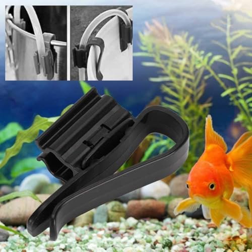 2pcs Fish for Tank Mounting Clip Water Pipe Hose Holder for Aquarium Air Pump Aquarium Pumps and Filters (2pcs) - color: 2pcs