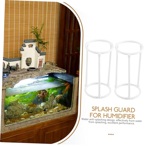 8pcs Portable Humidifier Splash Guard for Rockery Fish Tank Sturdy Reusable Water Barrier to Prevent Splashing Practical Design for Use