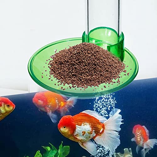 Acrylic Shrimp Feeder Tube Feeding Dish Deep Bowl for Aquarium Shrimp Fish Clip to Fish Tanks Multiple Size Acrylic Shrimp Feeder Feeding Tube and Dish Tray Bowl Set
