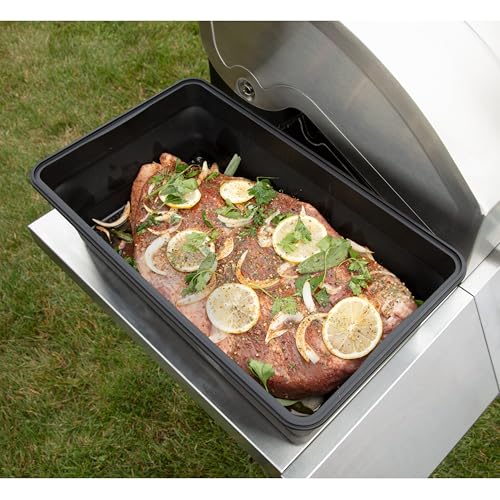 Cuisinart XL Collapsible Marinating Container, Large Capacity Grill Accessories Perfect for BBQs and Tailgates, Marinade and Brining Prep, Collapsible Silicone for Easy Storage (Pack of 4) - size: (Pack of 4)