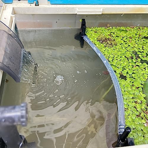 Floating Plant Fence for Aquarium, Separates Plants, Automatically Adjusts Height with Water Level, Suitable for Most Aquariums. (1 PCS) - style: 1 PCS
