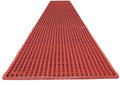 Rhino Mats, K-Series Comfort Tract Anti-Fatigue Drain-Thru Beveled Floor Mat, Drainage Non-Slip Grease-Resistance for Kitchen, Restaurant, Pool, Gym, Bar or Patio (Terra Cotta, 3' x 20' x 0.5") - size: 3' x 20' x 0.5" Terra Cotta