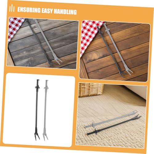 LIOOBO 4Pcs Extra Long Aquarium Tweezers Fish Tank Planting Tools for Aquascaping Feeding Maintenance Durable Aquarium Tools for Easy Aquatic Plant Care