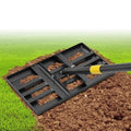 80" Heavy Duty Lawn Leveling Rake - 17x10in Stainless Steel Grading Tool with Ergonomic Adjustable Handle | Professional Grass Soil Leveler for Golf Courses, Backyards & Sports Fields