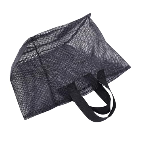 Zunate 4PCS Mesh Pond Plant Baskets, Reusable PVC Pond Planting Bags with Handles, Heavy Duty Tear Proof Containers for Garden Bog Plants, Aquarium Flower Vegetable Planter (Square) - size: Square