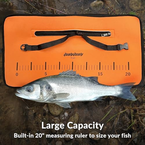 QualyQualy Floating Fish Basket for Live Caught, 10/15 Gallons Foldable Fishing Holder Minnow Bucket Portable Collapsible Fishing Net Storage Cage for Live Fish Bait Live Well - color: Square, size: (15 GAL)-23*12*13IN