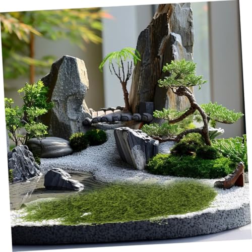 1set Realistic Artificial Moss Mat for Indoor and Outdoor Decoration Lifelike Imitation Moss Pad for Crafting Garden and Home