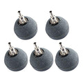 Feelers 2 Inch Crazy Air Stone Bubble Ball Shape Cylinder Fish Tank Oxygen Stone Bubbler Diffuser for Aquarium Hydroponic Growing System (Pack of 5) - size: 2 Inch-Ball