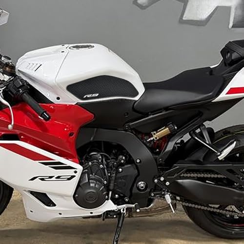 for Yamaha YZF-R9 2025- Fuel Tank Pads YZF R9 Rubber Anti-Slip Traction Stickers Decals Accessories (Set) - color: Set