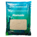 LANDEN Namale Aquarium Sand 2L(Approx 7 lbs), Super Natural Sand for Aquarium Landscaping, Cosmetic Sand for Fish Tank, Fine Grain Substrate for Freshwater or Blackwater Biotope Tank - size: M,2Lx1pk