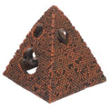 1PC Pyramid Aquarium Fish Tank Decorations Small Hideout House Statues Figurine Sculpture Ancient Egypt Reptile Turtle Lizard Spider Tanks Terrarium Egyptian Décor Ornament Pet