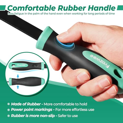 5/8-inch Carbide Scraper,Super Gasket Scraper with Durable Tungsten Tip for Remove Gaskets, Carbon and More from Varied Surfaces - size: 5/8"