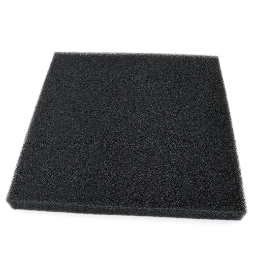 Aquarium Filter Bio Sponge Pad, Foam Sponges Filter Media, Cut fit it Filter Accessories for Fish Tanks and Ponds (18"x18"x1.6" (20PPI) 1 Pack) - size: 18"x18"x1.6" (20PPI) 1 PACK