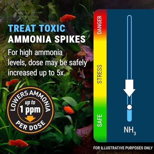 Fritz Aquatics ACCR Water Conditioner Instantly Removes Toxic Ammonia/Chlorine & Chloramines for Fresh & Salt Water Aquariums (16-Ounce) - size: 16 oz