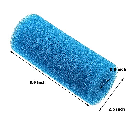 Replacement Pre-Filter Foam Filtration Kit for Pond Aquarium Fish Tank 5.9" Sponge (2PCS) - size: 2PCS