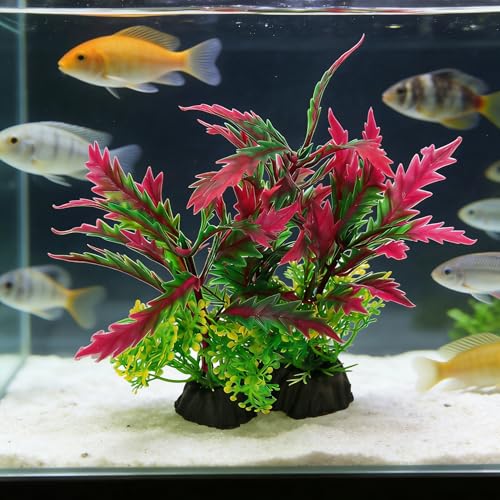 Artificial Aquarium Decor Plants Water Plastic Ornament Aquatic Plant Fish Grass Decoration Accessories ﻿ (Style B)