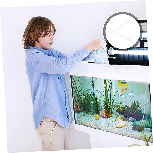 Totority 10Pcs Coral Feeding Tubes Transparent Feeders for Shrimp and Pets Precise Scale Plastic Pipettes for Accurate and Food Dispensing in Aquariums