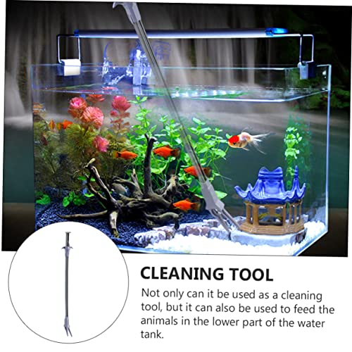 2pcs Aquatic Planting Clips for Fish Tanks Waterweed Grabber Aquarium Cleaning and Feeding Tool