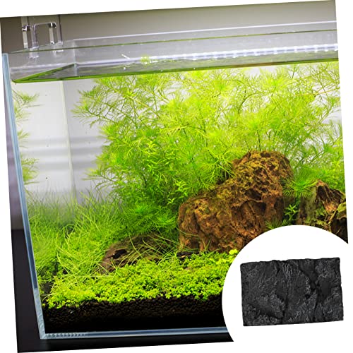 HANABASS Aquarium Rock Background Board 3D Design Easy to Decorate Betta Fish Tank