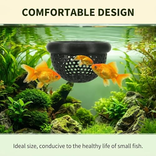 LXLO 2 PCS Betta Hammock & Floating Betta Log, Beta/Betta Fish Hammock Bed Hideout Cave, Resting Spot Leaves, Shrimp Shelter, Betta Fish Tank Accessories & Toys for Aquarium (Black)