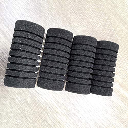 hygger Pack of 4 Replacement Sponges for Aquarium Double Sponge Filter (M) - size: Sponge M (15-55 gallon)