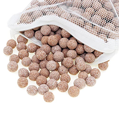 ALEGI 6 lbs Aquarium Ceramic Bio Filter Media Sphere for Freshwater Aquarium and Marine Fish Tank Sump, Canister Filter, Koi Ponds - size: 6 lbs