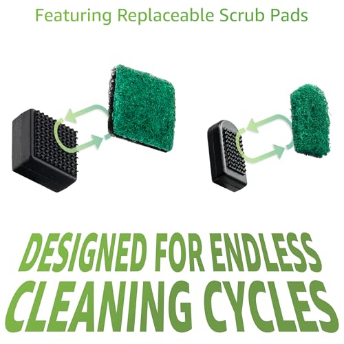 Chubbs Scrubb Duo Magnetic Glass Cleaner Kit - Mini Magnet Scrubber for Hard-to-Reach Stains on Glass, Ceramic & Metal - style: Chubbs Scrubb DUO