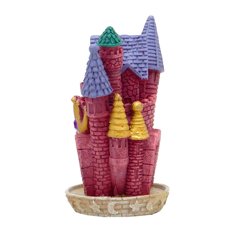 Blue Ribbon EE-144 Princess Castle Exotic Environments Aquarium Ornament 3.75"L x 2.75"W x 5"H - style: Princess Castle