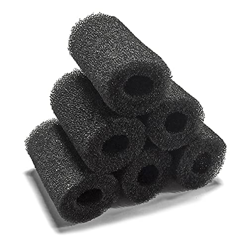 yuntop 6pcs Pre-Filter Sponge, Pre Filter Foam Sponge Roll for Aquarium Fish Tank (6 x 3.5cm /2.4x1.4 inch)