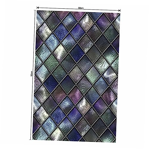 Alipis 1pc Non-Adhesive Static Window Film for Privacy Easy Installation Beautiful for Home Office Bathroom and Living Room Use
