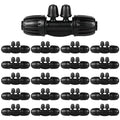 1/2 Inch to 1/4 Inch Tubing Irrigation Fittings for (1/2'' ID x 0.60''-0.63'' OD) 16mm Drip Tubing,Locked Barbed Tee Connectors (20 Pcs Barbed Tee 4-Way) - size: 20 Pcs 1/2 to 1/4 Inch Locked Barbed 4-Way