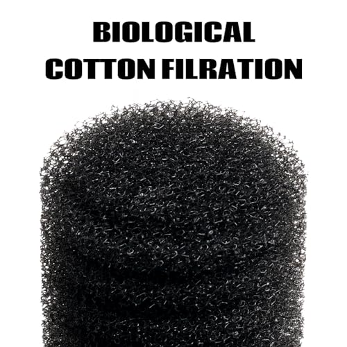 SainSmart Aquarium Filter Sponge, 3 Pack Biochemical Cotton Replacement Sponge, Filter Accessories for Fish Tank
