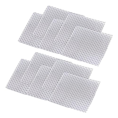 10Pcs Fish Tank Wire Mesh Pad 8x8cm Aquarium Decoration Plants Fixing Holder