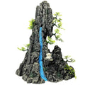 Aquarium Mountain View Stone Ornament - Aquarium Rock Decor for Fish Tank,Aquarium Decorations Extra Large and Tall Decoration for Fish Tank - 13 Inches High