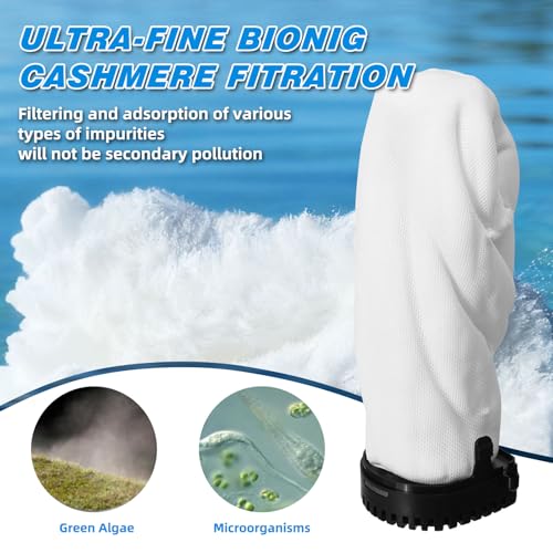 300GPH Aquarium Filter, UV Sterilizer for Aquarium for 45-120 Gallon, Submersible Pump Filter for Green Water Algae Clean, Ultra-Silent Green Killing Machine with Fish Tank & Turtle Tank Deodorization - size: Aquarium Filter for 45-120 Gallon