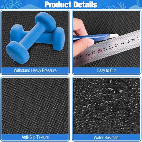 Aquarium Leveling Mat,Non-Slip Shock-Absorbing Waterproof | Foam Under Fish Tank Pad,for Turtle Betta Reef Vase Flower Pot Appliances Furniture Saltwater - color: 120×50cm