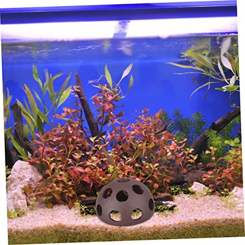 IMIKEYA 2pcs Porous Ceramic Shrimp Nest for Fish Tanks Durable Hemisphere Breeding House for Underwater Decor and Shelter Shrimp Hideout and Egg Collector