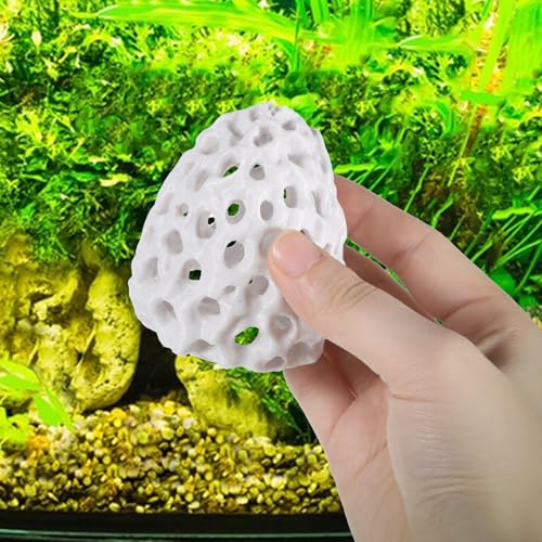 Shrimp Hides for Aquarium Plastic Aquarium Fish Tank Tunnel with Suction Cup, Betta Habitat Cave Shelter Hideout for Shrimps Guppy Hiding Resting