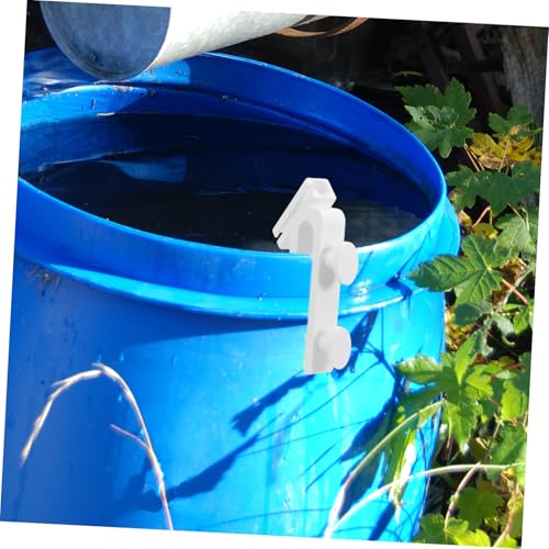 2pcs Bucket Hose Holder Bracket for Aquarium Water Changers Hose Organizer with Easy Mounting for Home Fish Tank Maintenance and Storage