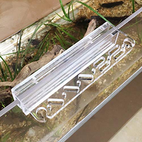Aquarium Tool Holder Acrylic Water Plant Grass Maintenance Tools Rack Fish for Wall Mounted Tweezers Scissors Organ