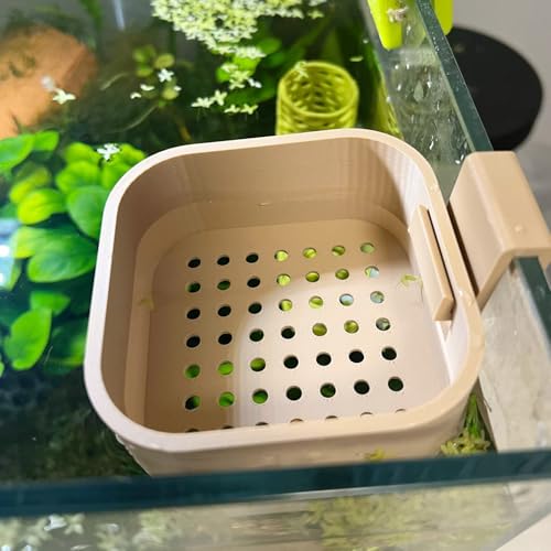 Aquarium Stable Water Change Diffuser. Water Flow Controller for Fish Tank, Flow Control & Gentle Water Return – Saves Water, Reduces Stress (Natural Brown) - color: Natural Brown