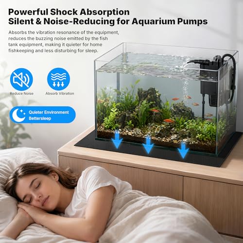 Aquarium Leveling Mat 24" X 24" X 0.2" EVA Aquarium Foam Leveling Mat, Non-Slip Shockproof Fish Tank Mat for Under Tank for Glass Fish/Turtle Tank Protection - size: 24inx24in
