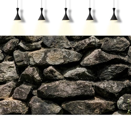 Stone Aquarium Background Natural Dark Rock Fish Tank Background Rocky Glass Terrarium Background Rock Wall Aquarium Background Rock Stone Reptile Habitat Background Stone Tank Backdrop 24x16in - color: Dark Brown, size: 24(W)x16(H)inches/ 60(W)*40cm(H)