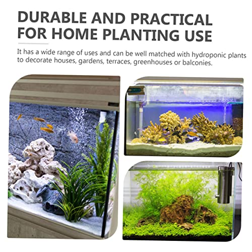 Ipetboom Hanging Aquarium Plant Holder 4Pcs Aquatic Plant Pot with Hook Aquarium Water Plants Planter for Fish Shrimp Plant Cultivation - color: As Shown 1
