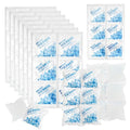 50 Sheets Reusable Freezer Ice Packs for Coolers & Lunch Boxes - Long-Lasting Gel Ice Packs, Cuttable 300 Cells, Keep Food/Drinks Cold for Shipping, Camping, Beach, Fishing - style: 5.5''x8.2'' 50 Sheets 300 Cells