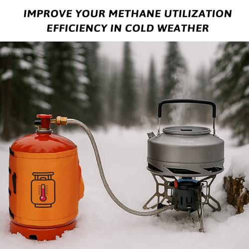 Propane Tank Heater Blanket with Thermostat & Timer, Adjustable 41-122°F Propane Tank Warmer Blanket for 5-40LB Gas LP Cylinders, Waterproof Propane Tank Heating Blanket for Outdoor Camping & Grilling