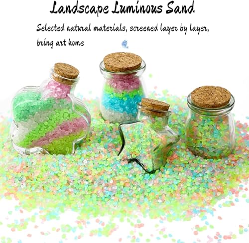 4000pcs Glow-in-the-Dark Fish Stones for Outdoor Garden & Aquarium Decor for Pathways, Weddings, Christmas, and Nighttime Landscaping, Garden Pathway Decor