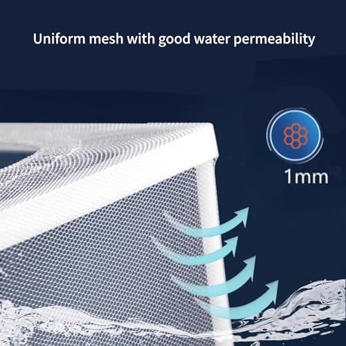 2PCS Protective Aquariums Breeding Cage Netting Nursery Tanks with Suction Cup for Fry Rearing and Secure Observation Fish Breeding Box with Suction Cup - color: large
