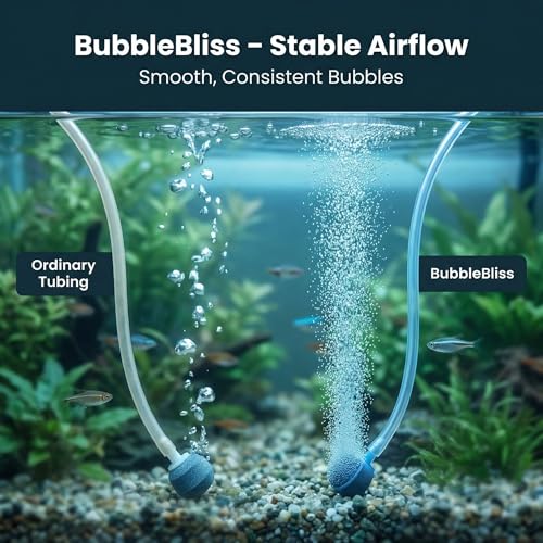 Aquarium Airline Tubing 3/16” Standard Air Hose, Flexible and Kink Resistant Tubing for Fish Tank Air Pump, Safe for Freshwater and Saltwater Aquariums-40 Feet - size: 40 feet